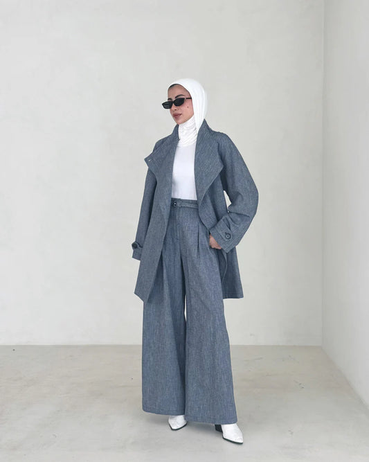 STAND COLLAR SETS W/ BELT