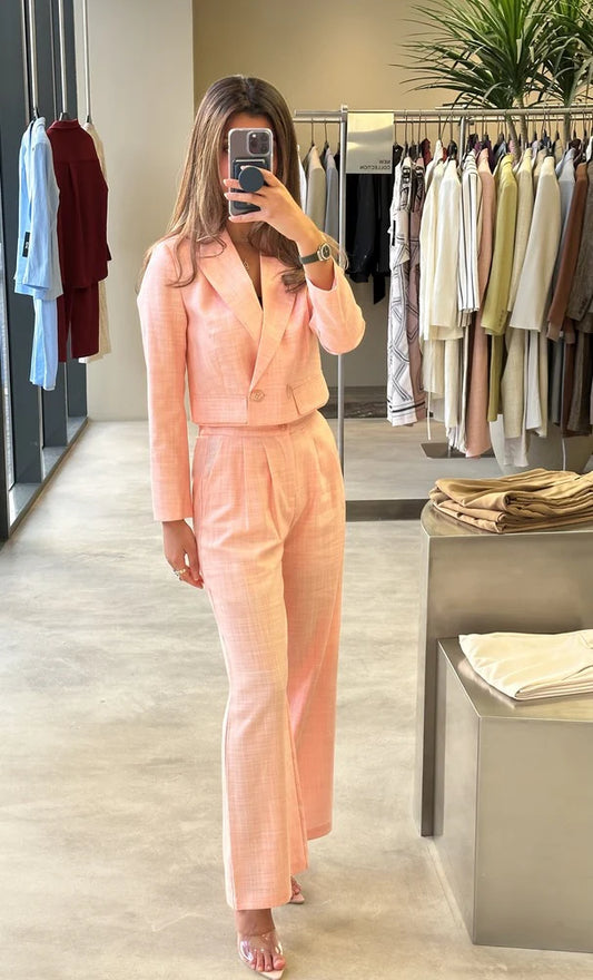 MATCHING CROPPED BLAZER SETS